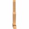 Ekena Millwork Saratoga Timber Gable Bracket, Western Red Cedar, 84"W x 56"H x 5 1/2"D x 5 1/2"F, 16/12 Pitch GBW084X56X0606SAR00SWR - alternate 4